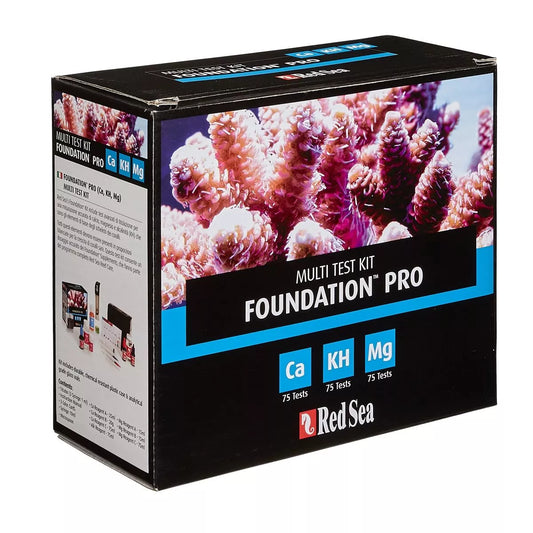 RedSea Reef Foundation Pro Multi Test Kit (Ca, Alk, Mg)